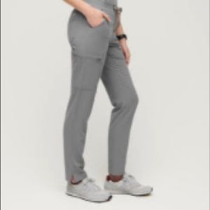 Yola space gray scrub bottoms